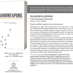 Book cover: "Nanoweapons" by Louis A. Del Monte.